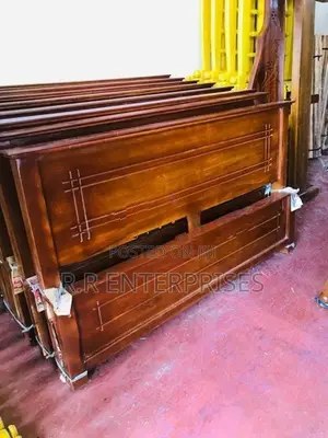 New 6*5 Ft 72*60 Teak Triple Queen Box Bed