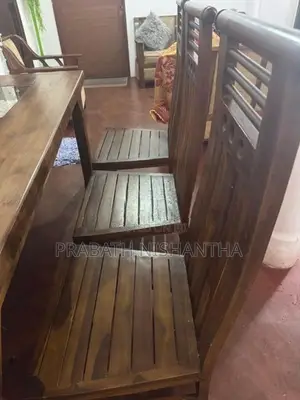 Teak Dining Table with Chairs