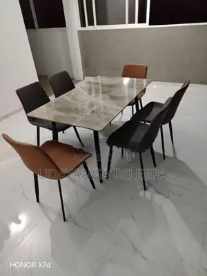 Luxury Dining Table with Chairs