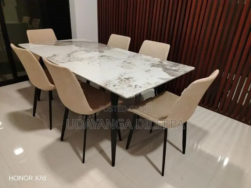 Luxury Dining Table with Chairs