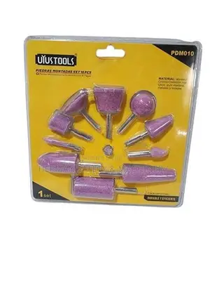 UYUSTOOLS 10-Piece Mounted Grinding Stone Set – HERMAN HT 1365