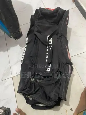 Cricket Bag With Bat Shoes