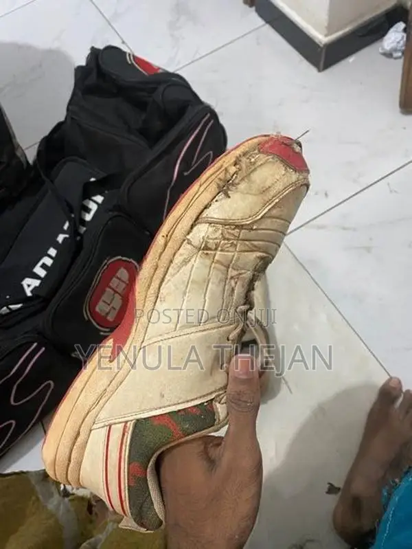 Cricket Bag With Bat Shoes