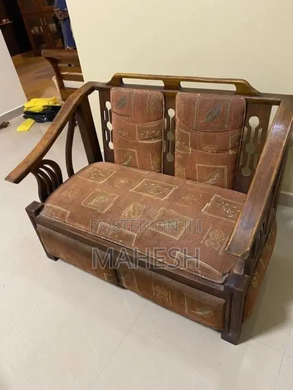 Teak Sofa With Jack Wood Table