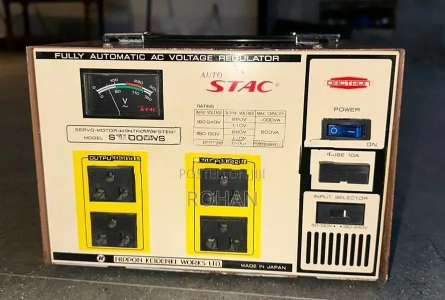 Auto Stac Fully Automated AC Voltage Regulator