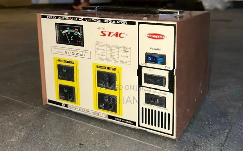Auto Stac Fully Automated AC Voltage Regulator