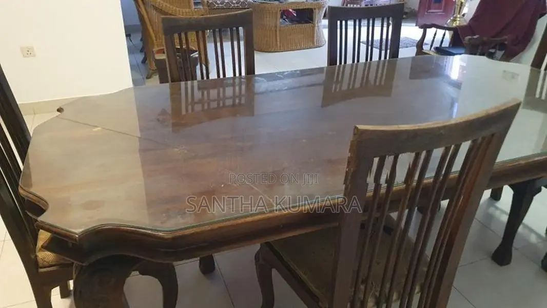 Arpico Teak Dining Table with 5 Chairs