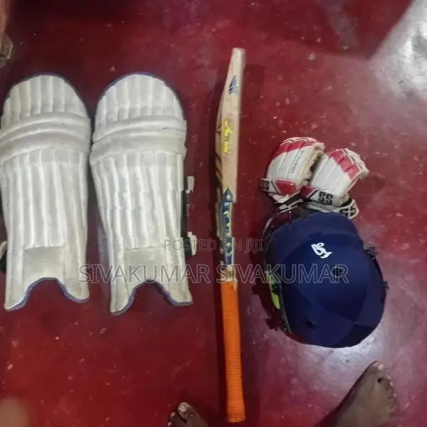 Cricket Kit Used With All Brands English Willow Bat