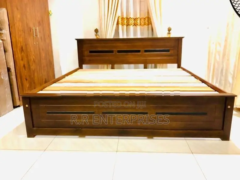 New 6*6 Teak King Box Bed