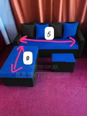 New Modern Fabric Sofa Set
