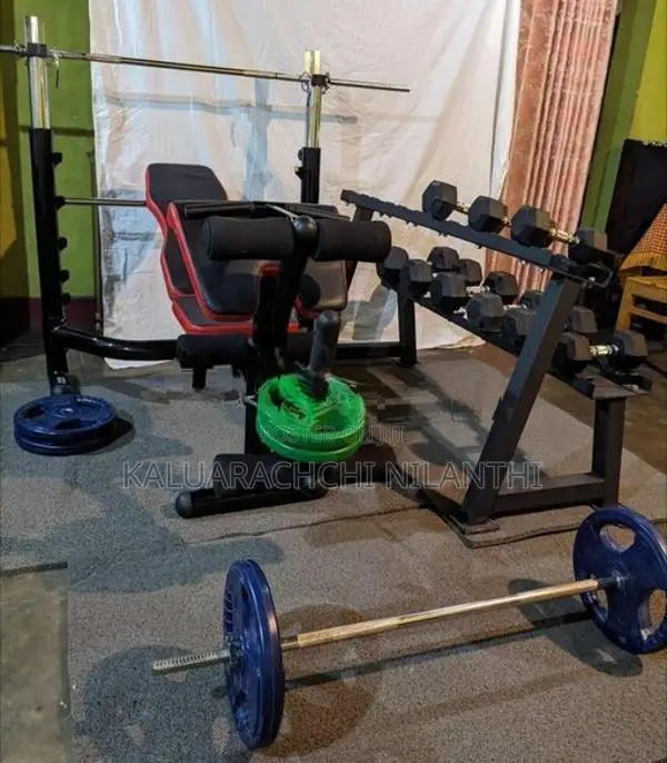 Dumbell with Rack