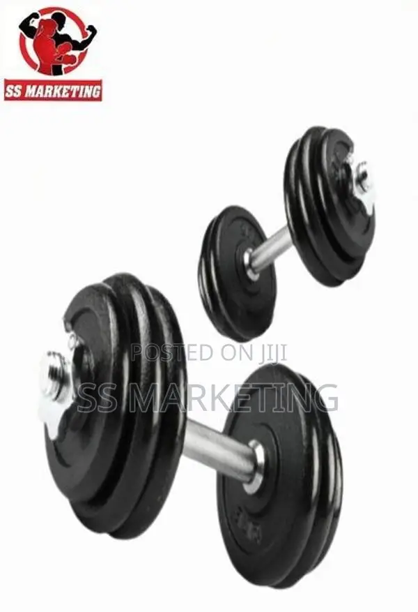Brand New Dumbbell 50Kg Barbell Set Weight Plate