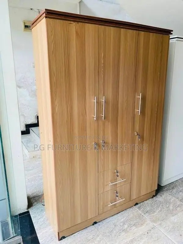 Modern Melamine 3 Drawer Wardrobes
