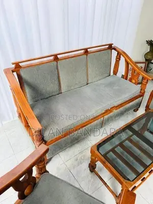 Wooden Sofa Set