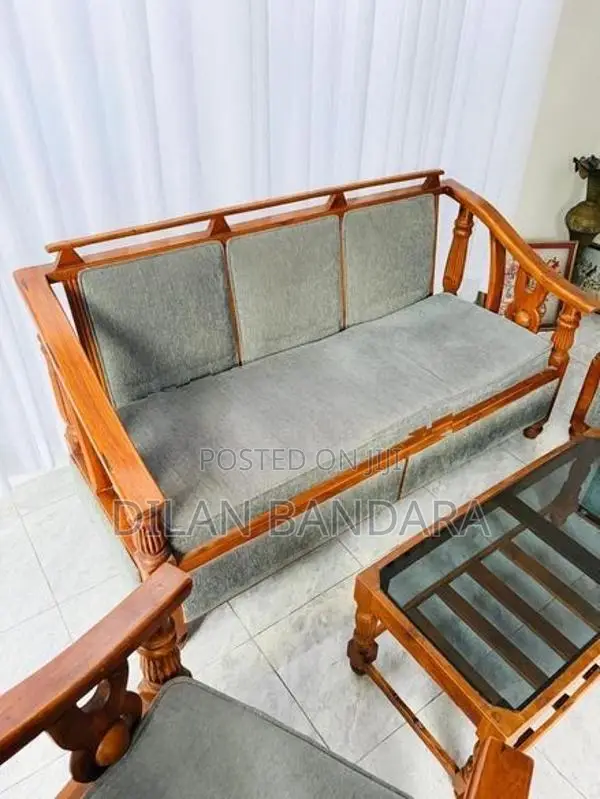 Wooden Sofa Set