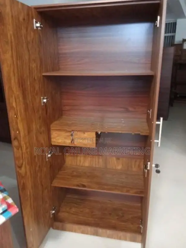 2 Door Melamine Wardrobe (K-39)