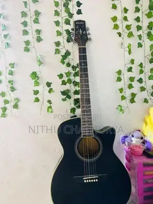 Used Acoustic Guitar – Black