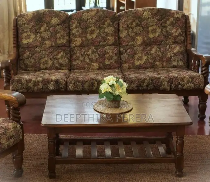 Settee Set With 4 PCS 2 Single