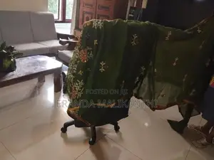 Bottle Green Full Cotton Saree