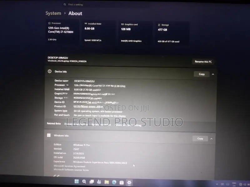 ASUS Vivobook 15 (i7 12th Gen)
