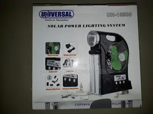 Solar Power System with Light