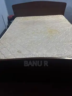 Damro Bed With Mattress (Triple In Size)