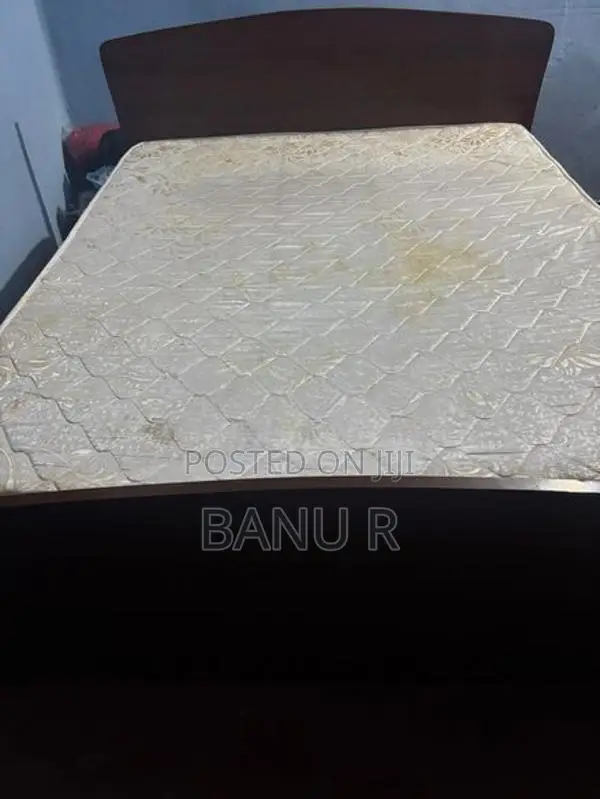 Damro Bed With Mattress (Triple In Size)