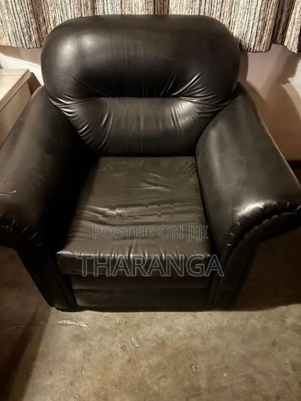 Leather Sofa Set