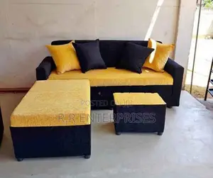 New Salon Sofa Set with Stool
