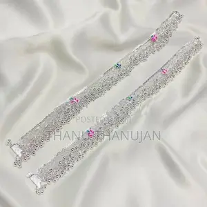 Silver Anklets
