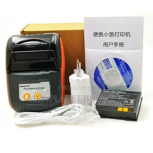 Goojprt Bluetooth Wireless Mobile Printer - Portable Thermal 58mm 2 In