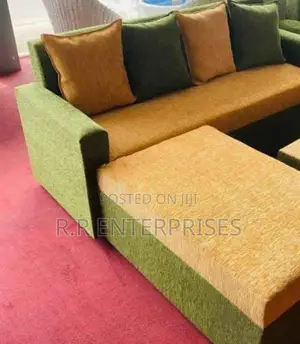 Modern Bed Sofa Set with Stool