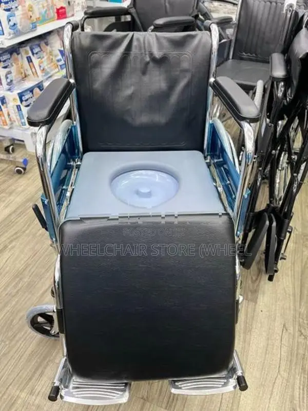 Commode Wheelchair Fiber Seat