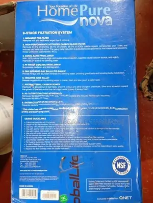 Brand New Water Filtration System