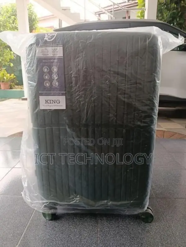american_tourister Travel King 40KG PP Unbreakable Trolley Bag 4 Wheel