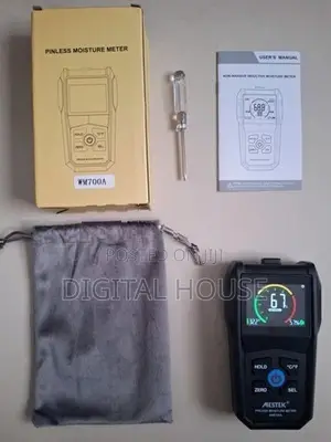 Moisture Meter 3in1 Digital Temperature ( Model WM700A )