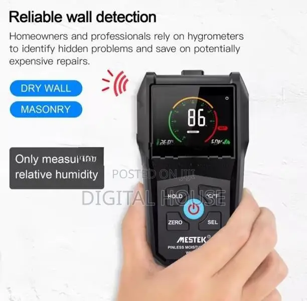 Moisture Meter 3in1 Digital Temperature ( Model WM700A )