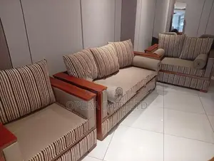 Teak Box Sofa Set