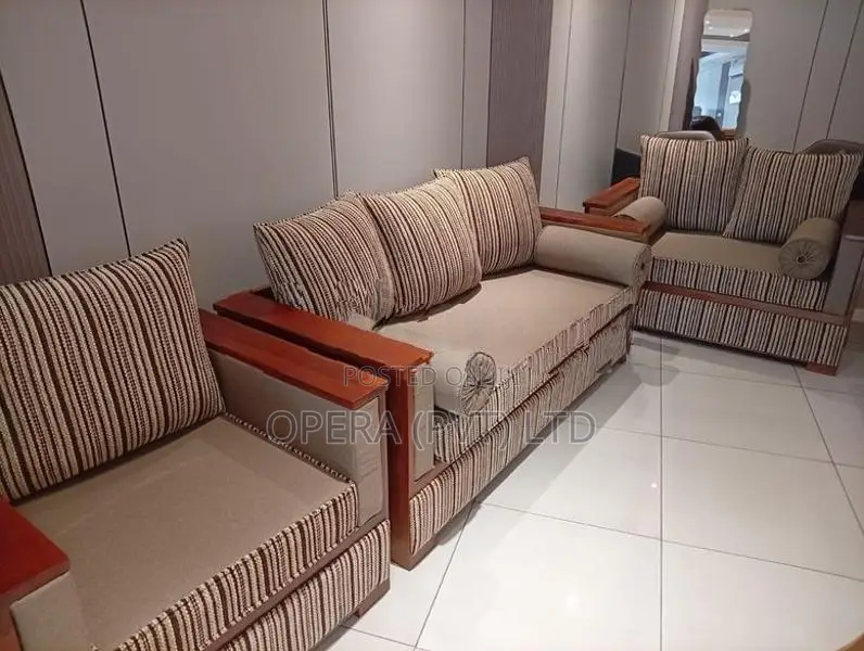 Teak Box Sofa Set