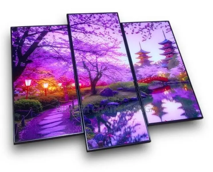 Glass Wall Arts 3 Pieces