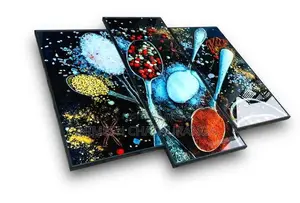 Glass Wall Arts 3 Pieces