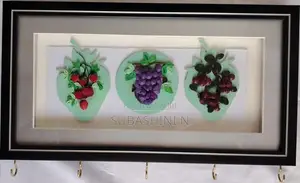 Hand-Crafted Paper Quilling Wall Hanging With Key Holder