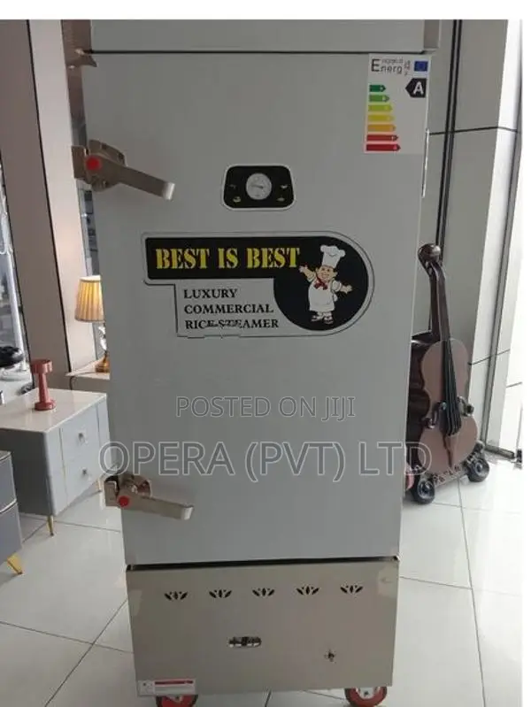 GAS RICE STEAMER 12 TRAYS 45KG