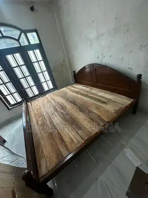 Used Wooden Bed