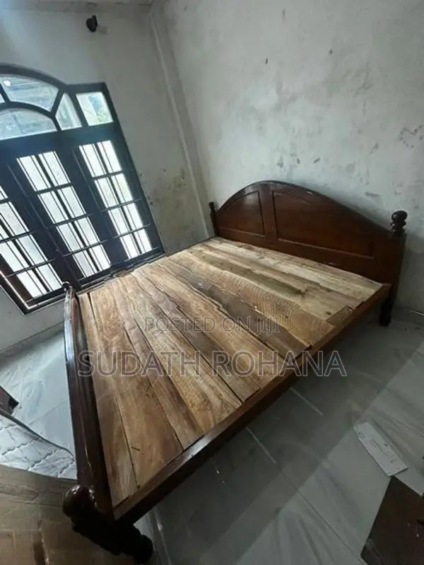 Used Wooden Bed