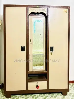 Steel Cupboard 3 Door