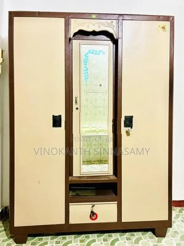 Steel Cupboard 3 Door