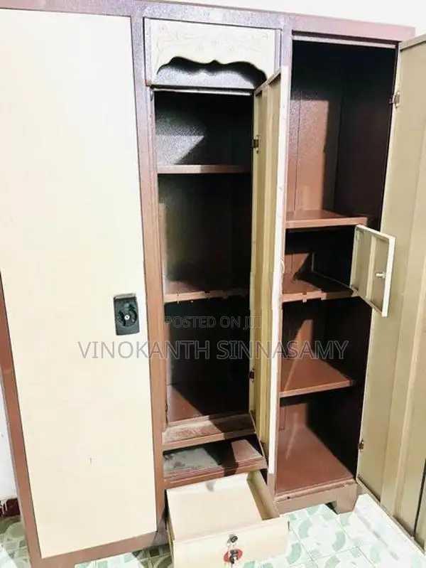 Steel Cupboard 3 Door