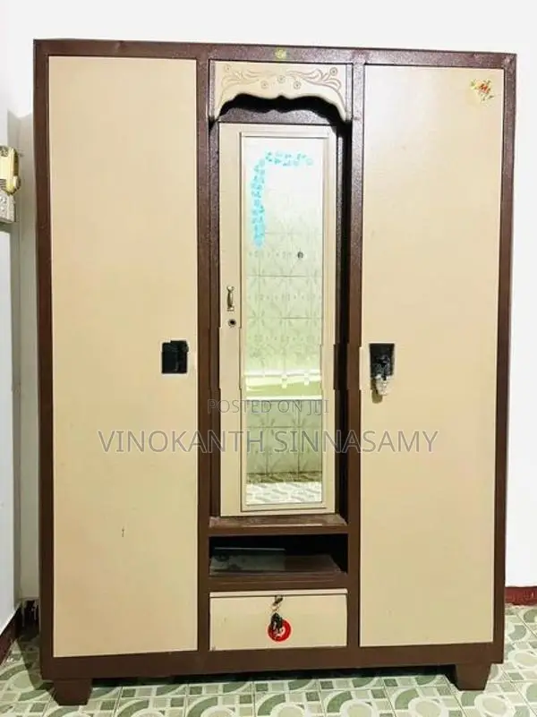 Steel Cupboard 3 Door