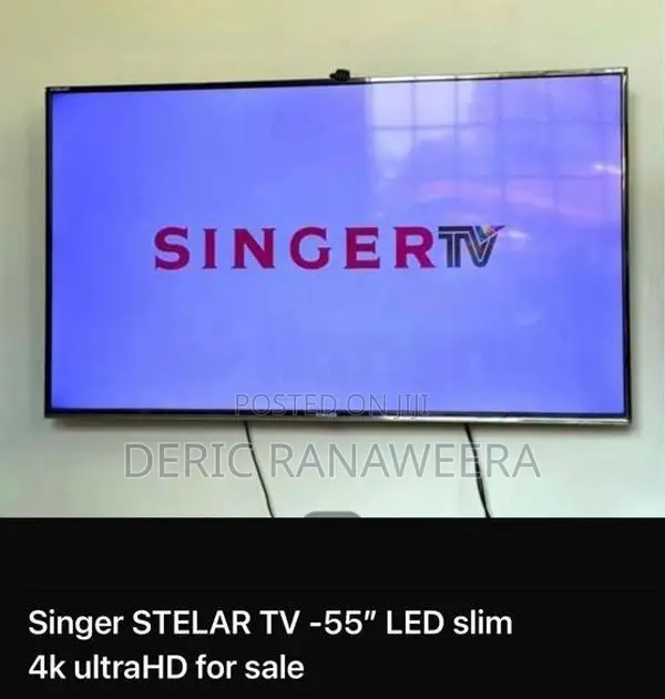 Singer Stellar 55” 4k TV